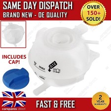 VW POLO MK4 MK5 9N 6R 2001-2017 COOLANT EXPANSION HEADER TANK BOTTLE & CAP