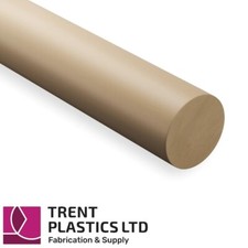 PEEK Rod - Round Bar Cut to Size Plastic High Temperature Polyetheretherketone
