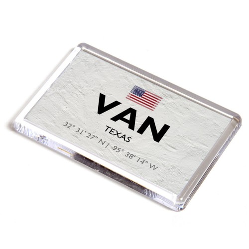 Fridge magnet van texas - fridge,