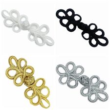 10Pair Chinese Knots Frog Buttons Sewing Closure Fasteners Cloak Outfit Coat