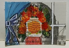 Postal Whimsy OOAK ACEO —