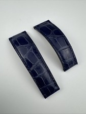 Genuine Rolex Blue Alligator Strap 20mm OEM