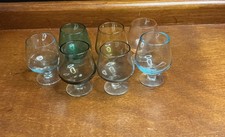 Vintage Rainbow Cordial Glass