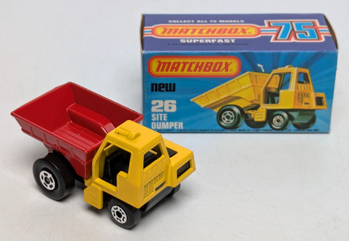 Site dumper matchbox - dumper,