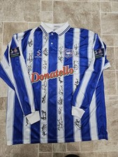 Rare Match Issue Brighton And Hove Albion 1998/1999 Long Sleeve 17 Home Shirt XL