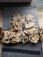 British Army Desert DPM Camouflage  Assualt Vest With Pouches