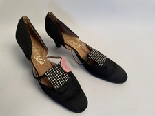 Vtg 1950s evening - , shoes