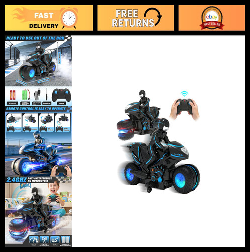 Remote control motorcycle - remote, with