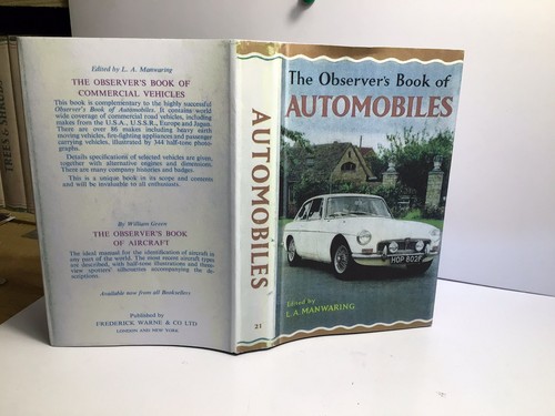 Observers book automobiles - observers, of