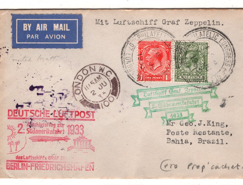 Graf zeppelin cover - zeppelin, gb