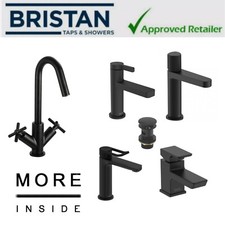Bristan Black Basin Bathroom