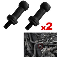 2x Engine Cover Mounting Peg