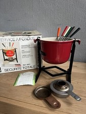 Le Creuset Fondue Set Red Ref