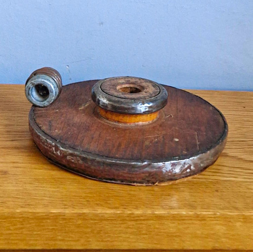 Antique wooden bobbin - antique,
