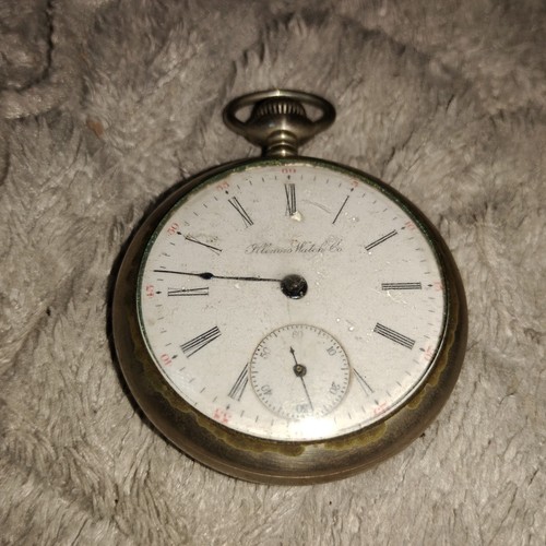 1897 illinois pocket watch - illinois,
