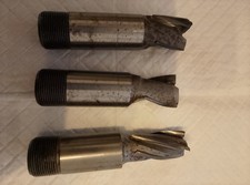 CARBIDE TIPPED THREADED SHANK  MILLING CUTTERS.