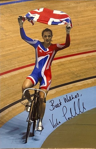 Victoria pendleton 12x8 signed - victoria,