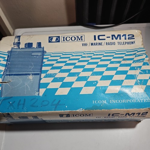 Vintage icom m12h marine - vintage, ic-m12h