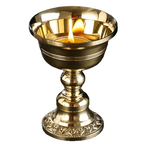 Buddhist tibetan lamp holder - tibetan,