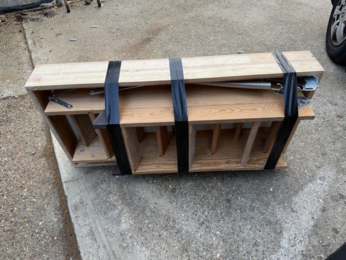 Loft ladder and hatch wooden - and,
