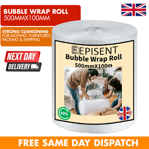 500mm 100m bubble - 100m, wrap