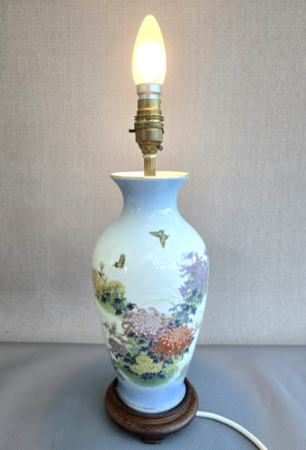 Vintage oriental ceramic table - vintage,