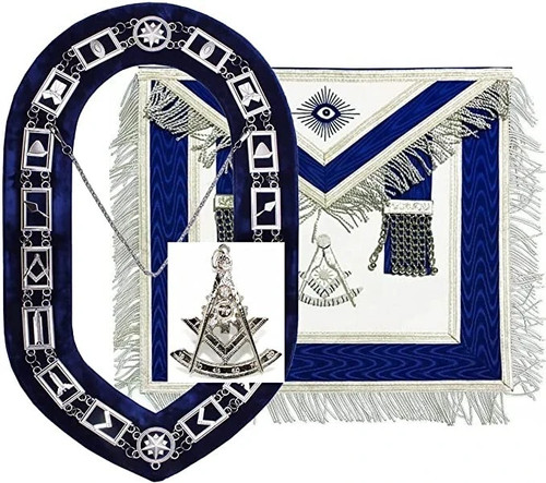 Masonic past master blue - master, apron