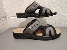 Mens FLY FLOT Grey Black Slip