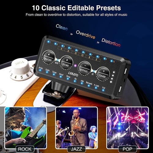 Lekato guitar bass - bass, headphone