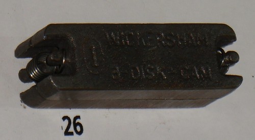 Wickersham quoin letterpress - quoin,,