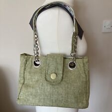 Light Green Canvas Handbag