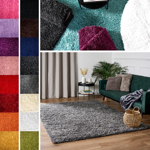 Shaggy rug large thick soft - rug,