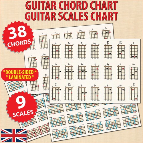 Hamcor guitar chord scale - guitar,