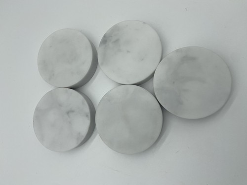 Set chunky white carrara - of,