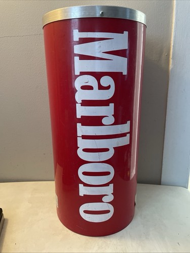 Vintage marlboro tube ashtray - marlboro,