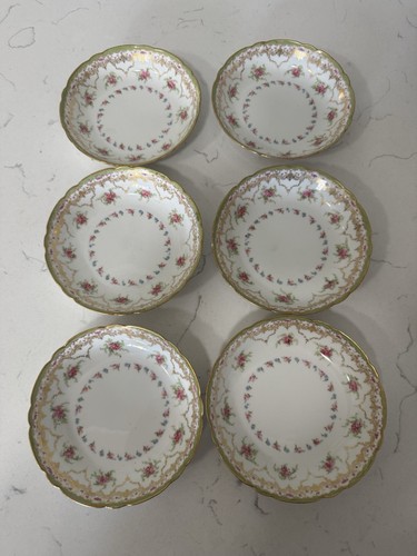 Antique pouyat limoges pink - j.,