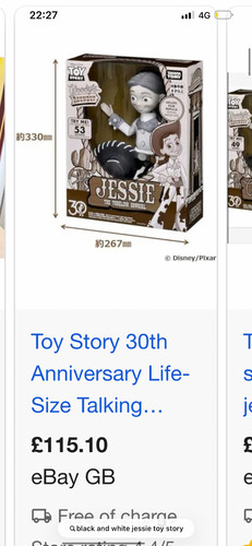 Jessie toy story talking doll - jessie,