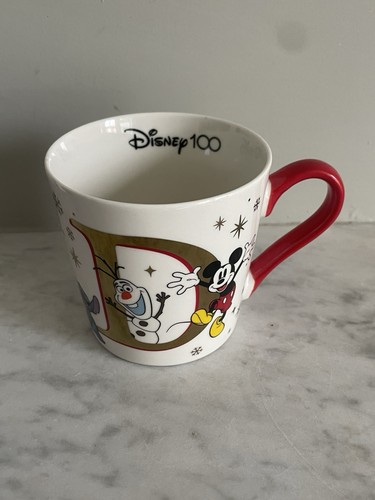 Disney 100 alphabet mug - alphabet,