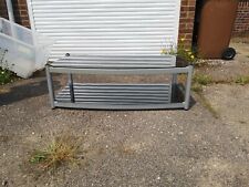 Atacama TV Hifi Stand Glass Silver