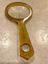 avon tyres advertising - vintage magnifying glass