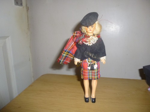 Vintage scottish figure lady - figure,
