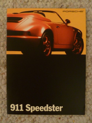 1993 porsche 911 - 911, speedster