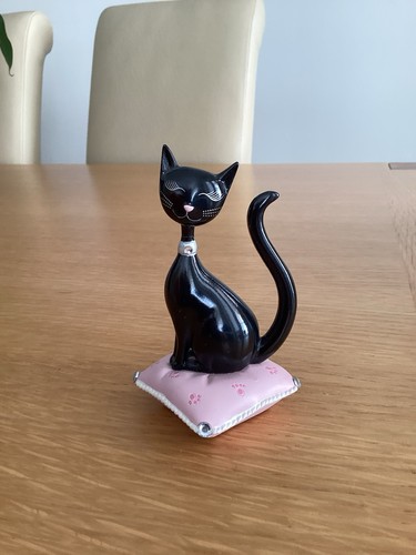 Cat cushion unusual resin - cushion,