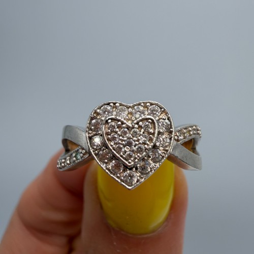 Vintage heart ring - heart,