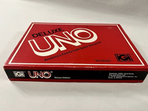 Uno deluxe edition board game - edition,