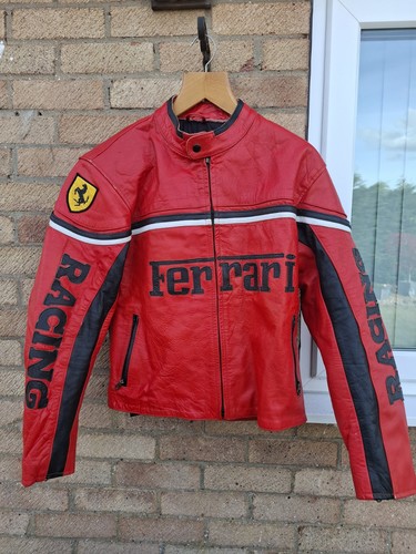 Leather ferrari motorcycle - leather,