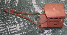 VINTAGE  LARGE TRIANG PRESSED STEEL STEAM SHOVEL / CRANE