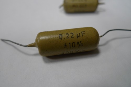 Mullard capacitor mustard - mullard,