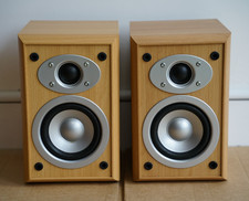 Jamo e 310 Surround Sound / Bookshelf Speakers | Birch | Tested | With Grills