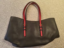 Lulu Guinness Black Leather